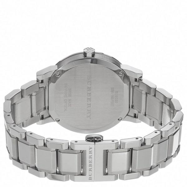 Burberry The City Silver Dial Silver Steel Strap Watch for Women - BU9000