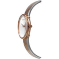 Calvin Klein Seduce Silver Dial Two Tone Steel Strap Watch for Women - K4E2N61X