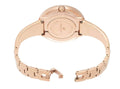 Swarovski Crystalline Crystals White Dial Rose Gold Steel Strap Watch for Women - 5269250