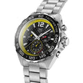 Tag Heuer Formula 1 Chronograph Black Dial Silver Steel Strap Watch for Men - CAZ101AC.BA0842