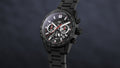 Tag Heuer Carrera Automatic Chronograph Black Dial Black Steel Strap Watch for Men - CBG2090.BH0661