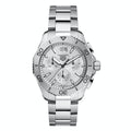 Tag Heuer Aquaracer Professional 200 Date White Dial Silver Steel Strap Watch for Men - CBP1111.BA0627