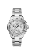 Tag Heuer Aquaracer Professional 200 Date White Dial Silver Steel Strap Watch for Men - CBP1111.BA0627