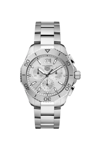 Tag Heuer Aquaracer Professional 200 Date White Dial Silver Steel Strap Watch for Men - CBP1111.BA0627