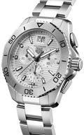 Tag Heuer Aquaracer Professional 200 Date White Dial Silver Steel Strap Watch for Men - CBP1111.BA0627