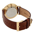 Coach Perry Gold Dial Brown Leather Strap Watch for Women - 14503331