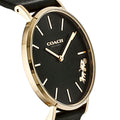 Coach Perry Black Dial Black Leather Strap Watch for Women - 14503333