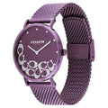 Coach Perry Purple Dial Purple Mesh Bracelet Watch for Women - 14503484