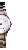 Calvin Klein Simplicity Silver Dial Grey Steel Strap Watch for Women - K4323620