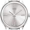 Calvin Klein Simplicity Silver Dial Silver Steel Strap Watch for Women - K4323120