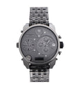 Diesel Mr Daddy 1.0 Gray Dial Gray Stainless Steel Watch For Men - DZ7247