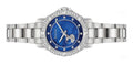 Bulova Crystal Collection Mother of Pearl Blue Dial Silver Steel Strap Watch for Women - 96L238