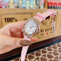 Guess Zena Quartz White Dial Pink Rubber Strap Watch For Women - W1094L4