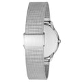 Calvin Klein Minimal Black Dial Silver Mesh Bracelet Watch for Men - K3M51151