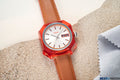 Fossil Candy White Dial Brown Leather Strap Watch for Women - ES3537