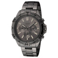 Fossil Garrett Chronograph Grey Dial Grey Steel Strap Watch for Men - FS5621