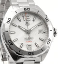 Tag Heuer Formula 1 Calibre 5 Automatic White Dial Silver Steel Strap Watch for Men - WAZ2114.BA0875