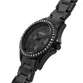 Fossil Riley Multifunction Black Dial Black Steel Strap Watch for Women - ES4519