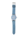 Gucci G Timeless Mother of Pearl Blue Dial Blue Leather Strap Watch For Women - YA1264124