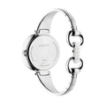 Gucci Guccissima Analog Black Dial Silver Steel Strap Watch For Women - YA134301