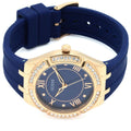 Guess Cosmo Diamonds Blue Blue Dial Blue Silicone Strap Watch for Women - GW0034L4