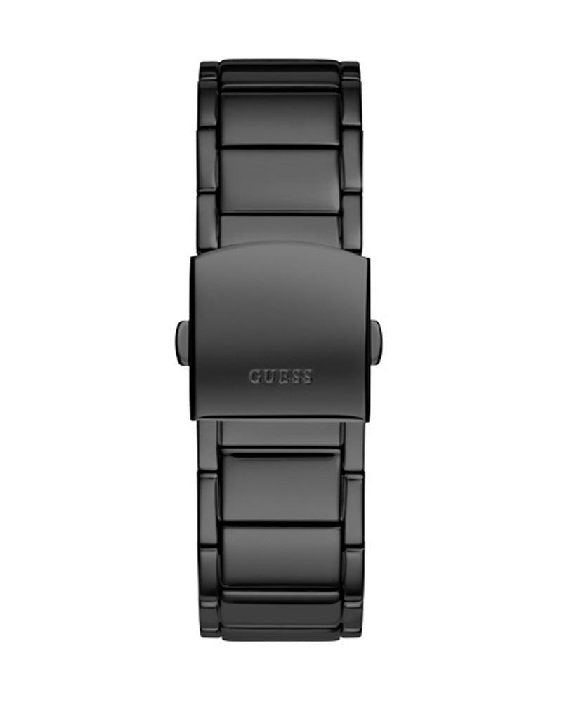 Guess Trend Black Dial Black Steel Strap Watch for Men - GW0387G3