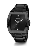 Guess Trend Black Dial Black Steel Strap Watch for Men - GW0387G3