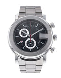 Gucci G Chrono Black Dial Stainless Steel Watch For Men - YA101309