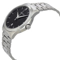 Gucci G Timeless 400 Quartz Black Dial Silver Steel Strap Unisex Watch - YA126457