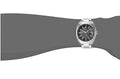 Gucci GG2570 Quartz Black Dial Silver Steel Strap Watch For Men - YA142301