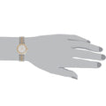 Gucci G Timeless Quartz Silver Dial Two Tone Mesh Bracelet Watch For Men - YA126409