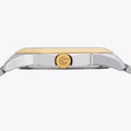 Gucci G Timeless Quartz Silver Dial Two Tone Mesh Bracelet Watch For Men - YA126409