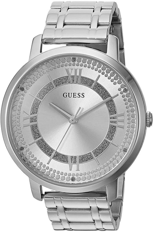 Guess Montauk Silver Dial Stainless Steel Watch For Women - W0933L1