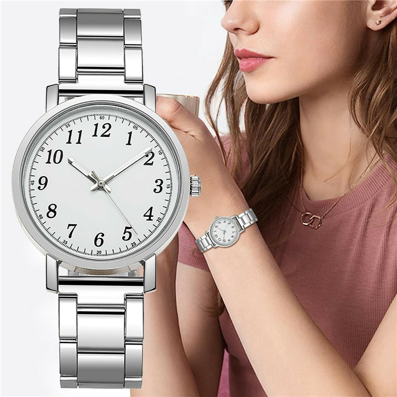 Coach Madison White Dial Silver Steel Strap Watch for Women - 14502396