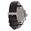 Hugo Boss Jet Black Dial Black Leather Strap Watch for Men - 1513279