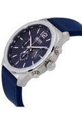 Hugo Boss Professional Blue Chronograph Dial Blue Silicone Strap Watch for Men - 1513526