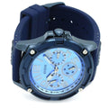 Guess Delta Blue Dial Blue Silicone Strap Watch for Men - GW0051G4