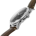 Fossil Townsman Chronograph Black Dial Brown Leather Strap Watch for Men  - FS5280