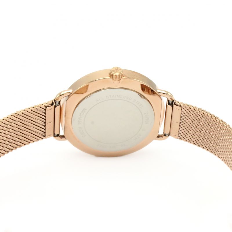 Michael Kors Portia Rose Gold Dial Rose Gold Mesh Bracelet Watch for Women - MK3845