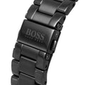 Hugo Boss Pilot Edition Chronograph Black Dial Black Steel Strap Watch for Men - 1513854