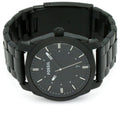 Fossil Machine Black Dial Black Steel Strap Watch for Men - FS4775