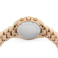 Michael Kors Bradshaw Chronograph Gold Dial Gold Steel Strap Watch for Women - MK5799