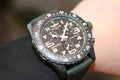 Breitling Endurance Pro Black Dial Green Rubber Strap Watch for Men - X82310D31B1S1