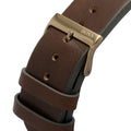 Hugo Boss Grandmaster Grey Dial Brown Leather Strap Watch for Men - 1513882