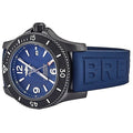 Breitling Superocean Automatic 46mm Blue Dial Blue Rubber Strap Watch for Men - M17368D71C1S1