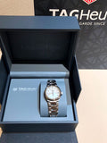 Tag Heuer Link Quartz Mother of Pearl Dial Silver Steel Strap Watch for Women - WBC1310.BA0600