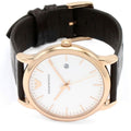 Emporio Armani Luigi White Dial Brown Leather Strap Watch For Men - AR2502