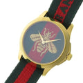 Gucci Le Marche des Merveilles Bee Motif Two Tone Dial Two Tone NATO Strap Unisex Watch - YA126487