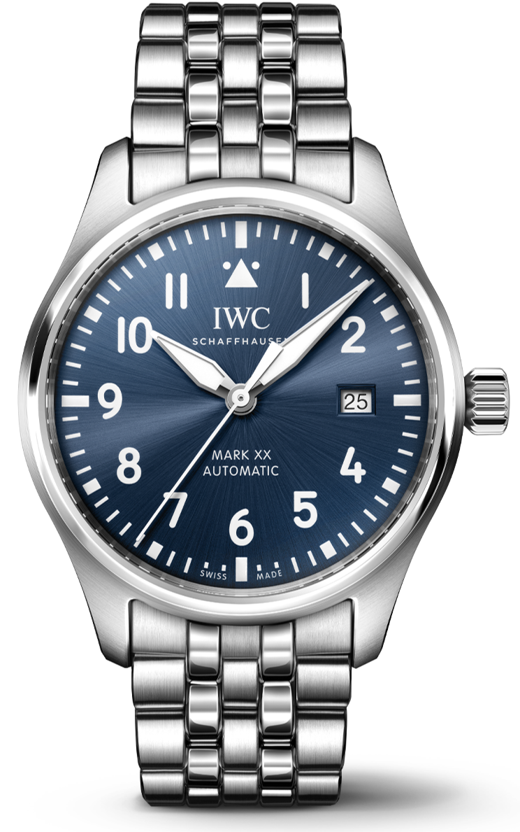 IWC Le Petit Prince XVIII Edition Blue Dial Silver Steel Strap Watch for Men - IW327014