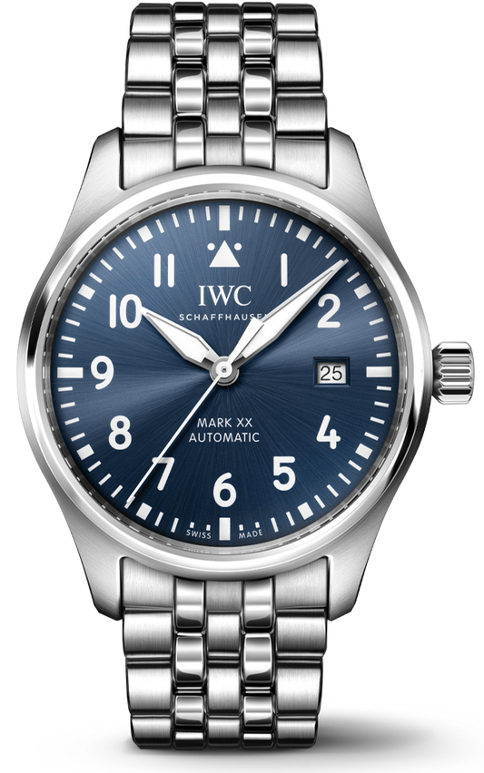 IWC Le Petit Prince XVIII Edition Blue Dial Silver Steel Strap Watch for Men - IW327014